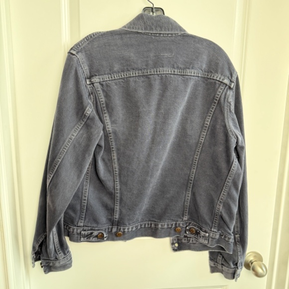 1970s Vintage Black Levi Jacket - Naturally Distressed - XS - Picture 11 of 16